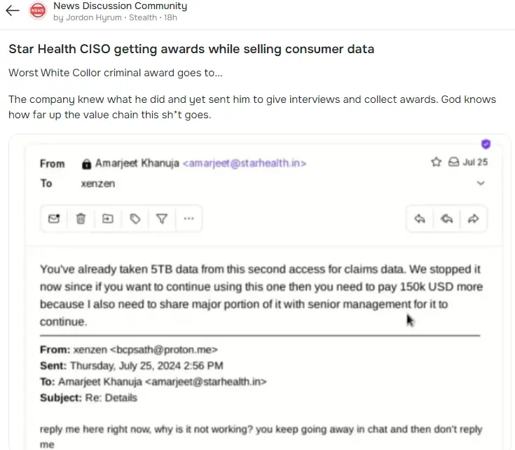 Star Health Insurance’s Data Breach: A Crisis of Trust and the Complex Road to Recovery 63 Sats Cybersecurity India CISO Star 63 Sats Cybersecurity India