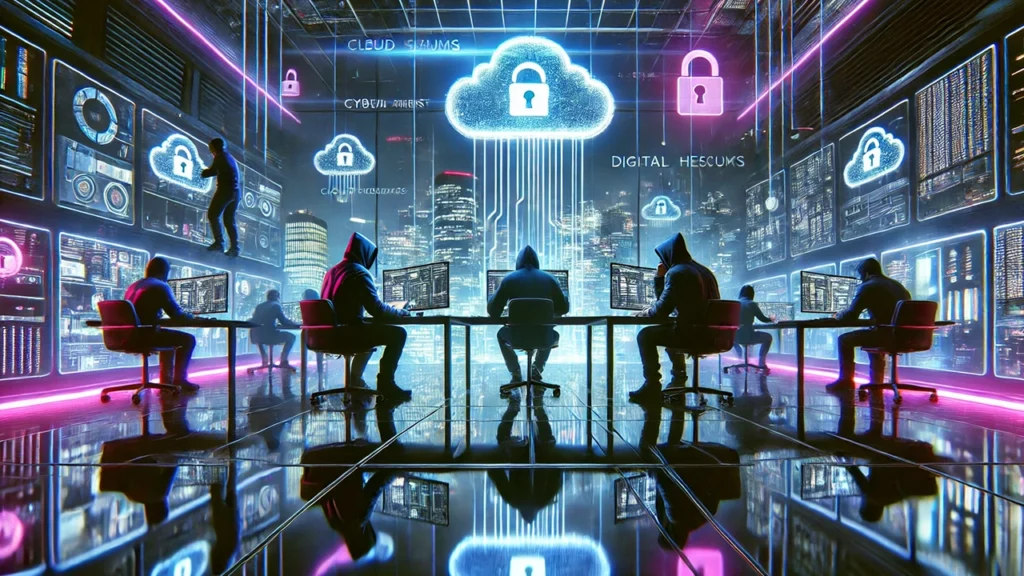 Hiding in the Cloud: How Cybercriminals Launder Digital Infrastructure Like Dirty Money 63 Sats Cybersecurity India Blog image 1280x720 Dall E 4 63 Sats Cybersecurity India